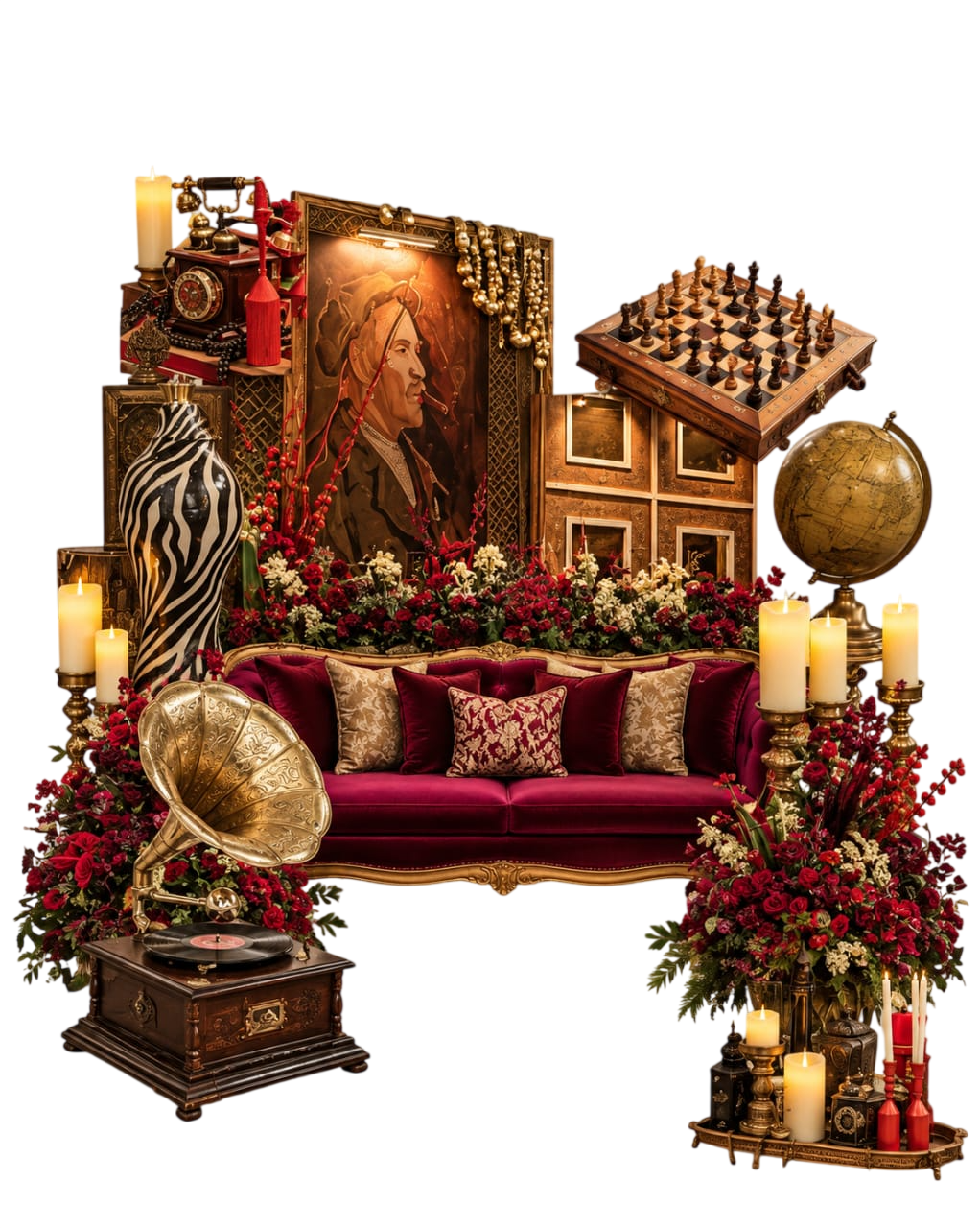 Wedding mandap decor